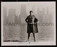 3f1559 SUPERMAN 2 8x10 stills 1978 close & full-length portraits of Christopher Reeve in costume!