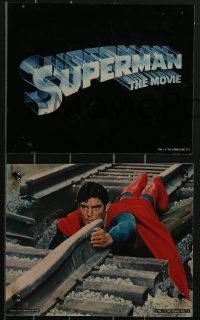 3f1440 SUPERMAN 9 color 8x10 stills 1978 Chris Reeve, Kidder, Brando, York, Ford, Thaxter!