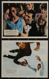 3f1327 ON HER MAJESTY'S SECRET SERVICE 8 color English FOH LCs 1969 Lazenby as James Bond!