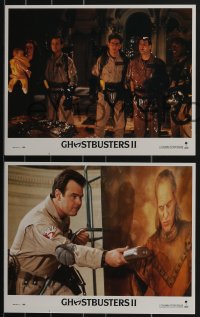 3f0819 GHOSTBUSTERS 2 8 LCs 1989 Bill Murray, Dan Aykroyd, Harold Ramis, Ernie Hudson!