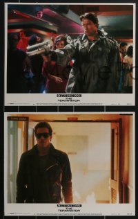 3f0841 TERMINATOR 8 LCs 1984 James Cameron, Arnold Schwarzenegger, Michael Biehn, Linda Hamilton!