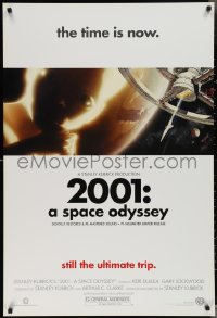 3g0662 2001: A SPACE ODYSSEY DS 1sh R2000 Stanley Kubrick, star child & art of space wheel!