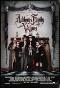 3g0667 ADDAMS FAMILY VALUES int'l 1sh 1993 Christina Ricci, the family just got a little stranger!