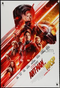 3g0681 ANT-MAN & THE WASP int'l advance DS 1sh 2018 Marvel, Rudd/Lilly in title roles!