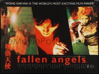 3g0134 FALLEN ANGELS British quad 1996 Wong Kar-Wai's Duo luo tian shi, Leon Lai Ming, Michelle Reis!