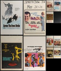 3h0113 LOT OF 11 FORMERLY FOLDED WINDOW CARDS 1960s-1970s great images from a variety of movies!