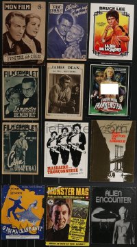 3h0443 LOT OF 12 MISCELLANEOUS FRENCH ITEMS 1940s-1980s great images from a variety of movies!