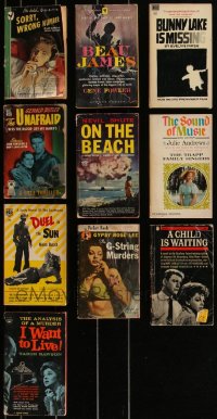 3h0339 LOT OF 10 MOVIE EDITION PAPERBACK BOOKS 1940s-1960s Sound of Music, Duel in the Sun & more!