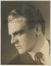 3j0097 JAMES CAGNEY deluxe 10.5x13.5 still 1930s wonderful intense profile portrait by Longworth!