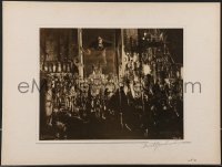 3j0095 KING KONG signed matted deluxe 10.5x13.5 still 1932 special effects scene by Ernest Bachrach!