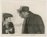 3j0331 BEGGARS OF LIFE 8x10 still 1928 Louise Brooks disguised as boy pointing gun at Wallace Beery!