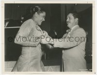 3j0332 BILLIE HOLIDAY 8x10.25 still 1940s the happy singer early in her career, extremely rare!