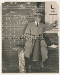 3j0346 ERICH VON STROHEIM 8x10 still 1910s Universal director is a Beau Brummel of the craft!