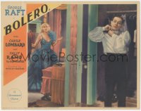 3j0258 BOLERO LC 1934 sexy Carole Lombard stares at George Raft getting dressed, ultra rare!