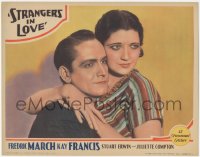 3j0289 STRANGERS IN LOVE LC 1932 best portrait of beautiful Kay Francis & Fredric March, ultra rare!