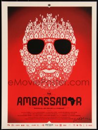 3k1662 AMBASSADOR signed #25/165 18x24 art print 2012 by Mads Brugger, Delicious Design League!