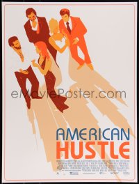 3k1665 AMERICAN HUSTLE #16/325 18x24 art print 2014 Mondo art of Bale and cast by Matt Taylor!