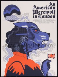 3k1666 AMERICAN WEREWOLF IN LONDON #16/135 18x24 art print 2012 Mondo, wild art by We Buy Your Kids!