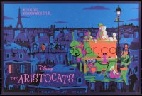 3k0082 ARISTOCATS #16/145 24x36 art print 2021 Mondo, David Merveille art, variant edition!