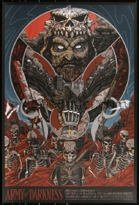 3k0087 ARMY OF DARKNESS #16/425 24x36 art print 2013 Mondo, Alamo, Randy Ortiz, first edition!