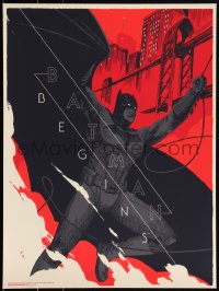 3k1691 BATMAN BEGINS #16/275 18x24 art print 2016 Mondo, art by Patrick Leger!