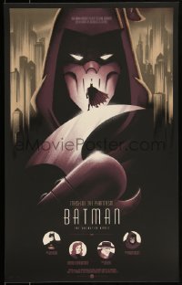 3k2387 BATMAN: MASK OF THE PHANTASM #16/125 15x24 art print 2014 Mondo, Phantom City Creative, variant!