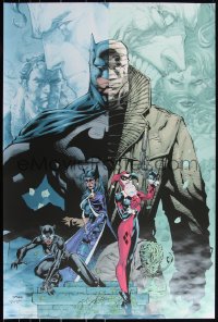 3k0167 BATMAN #16/275 24x36 art print 2019 Mondo, art by Jim Lee, Hush!