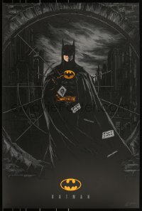 3k0143 BATMAN signed #16/300 24x36 art print 2015 by Ken Taylor, Mondo, Mondocon variant edition!