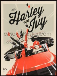 3k1697 BATMAN: THE ANIMATED SERIES #16/150 18x24 art print 2018 Mondo, PCC, Harley & Ivy, variant!