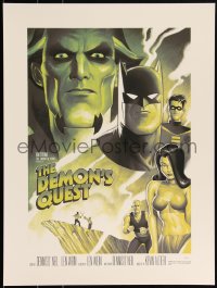 3k1703 BATMAN: THE ANIMATED SERIES #16/150 18x24 art print 2018 Mondo, Demon's Quest, variant edition!