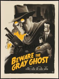 3k1713 BATMAN: THE ANIMATED SERIES #16/300 18x24 art print 2015 Mondo, Beware the Gray Ghost, regular!