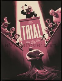 3k1726 BATMAN: THE ANIMATED SERIES #16/150 18x24 art print 2018 Mondo, The Trial, variant edition!