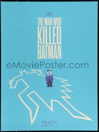 3k1737 BATMAN: THE ANIMATED SERIES #16/150 18x24 art print 2015 Mondo, Man Who Killed Batman, variant!