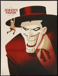 3k1740 BATMAN: THE ANIMATED SERIES #16/100 18x24 art print 2014 Mondo, Joker's Favor, variant ed.!