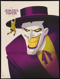 3k1741 BATMAN: THE ANIMATED SERIES #16/175 18x24 art print 2014 Mondo, Joker's Favor, regular ed.!