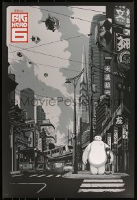 3k0201 BIG HERO 6 #16/200 24x36 art print 2017 Mondo, Ken Taylor, variant edition!