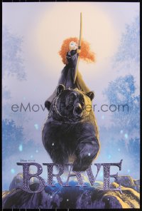 3k0248 BRAVE #16/205 24x36 art print 2019 Mondo, art by Greg Ruth, variant edition!