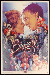 3k0250 BRAZIL #21/375 24x36 art print 2012 Mondo, art by Martin Ansin, regular edition!