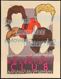 3k1627 BREAKFAST CLUB signed #128/230 20x26 art print 2009 by artist Jay Ryan, Mondo, Alamo!