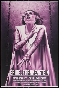 3k0252 BRIDE OF FRANKENSTEIN #16/300 24x36 art print 2019 Mondo, art by Sara Deck, regular edition!