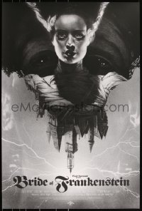 3k0254 BRIDE OF FRANKENSTEIN #16/300 24x36 art print 2018 Mondo, art by Greg Ruth, regular edition!