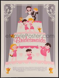 3k1779 BRIDESMAIDS #16/220 18x24 art print 2012 Mondo, art by Dave Perillo, first edition!