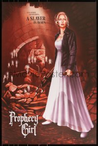 3k0261 BUFFY THE VAMPIRE SLAYER #16/75 24x36 art print 2020 Mondo, Deck, Prophecy Girl, variant ed.!