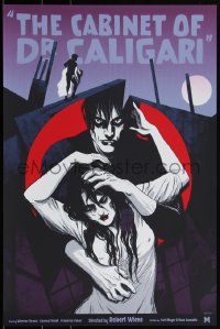 3k2367 CABINET OF DR CALIGARI #16/125 16x24 art print 2015 Mondo, art by Becky Cloonan, variant ed.!