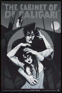 3k2366 CABINET OF DR CALIGARI #16/225 16x24 art print 2015 Mondo, art by Becky Cloonan, regular ed.!