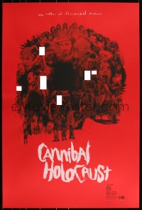 3k0270 CANNIBAL HOLOCAUST #16/100 24x36 art print 2015 Mondo, horror art by Jock, variant edition!