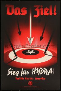 3k2357 CAPTAIN AMERICA: THE FIRST AVENGER #1/375 16x24 art print 2011 Das Ziel Sieg Fur Hydra, reg.!