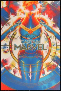 3k0288 CAPTAIN MARVEL #16/1725 24x36 art print 2019 Mondo, Matt Taylor, regular edition!