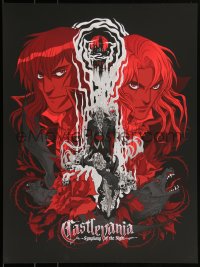 3k1792 CASTLEVANIA #16/250 18x24 art print 2018 Mondo, art by Becky Cloonan, Symphony of the Night!