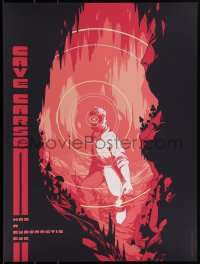 3k1797 CAVE CARSON #16/175 18x24 art print 2017 Cave Carson Has a Cybernetic Eye, Valero-O'Connell!